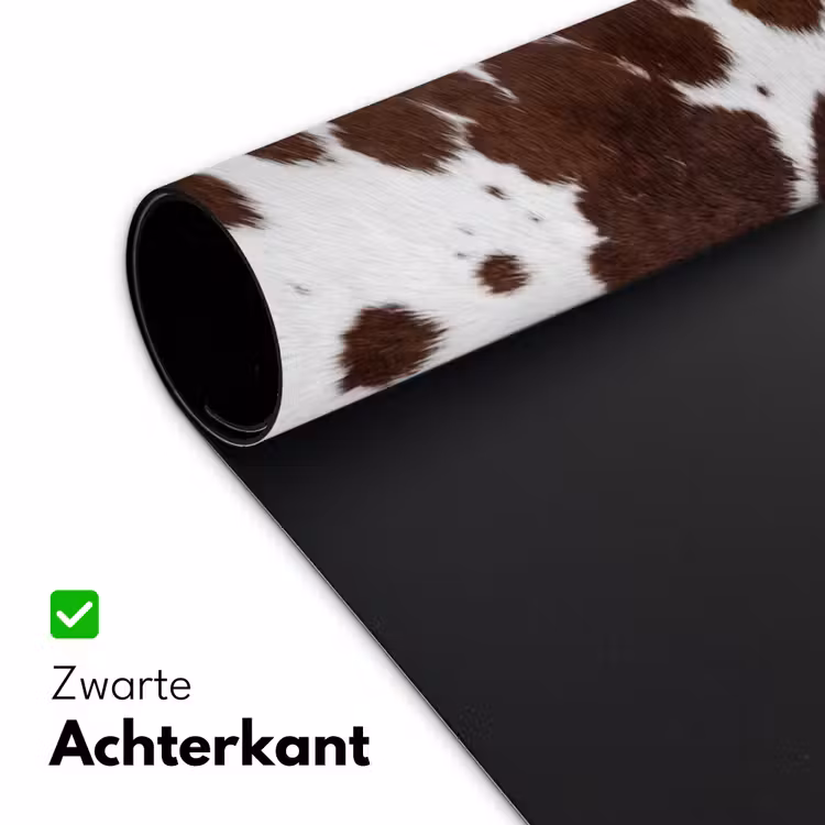 Bureau onderlegger - Koeienhuid - Klassiek - Bruin — 5