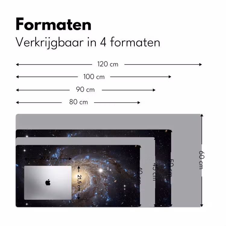 Bureau onderlegger - Kosmos - Sterrenstelsel - Donker — 8