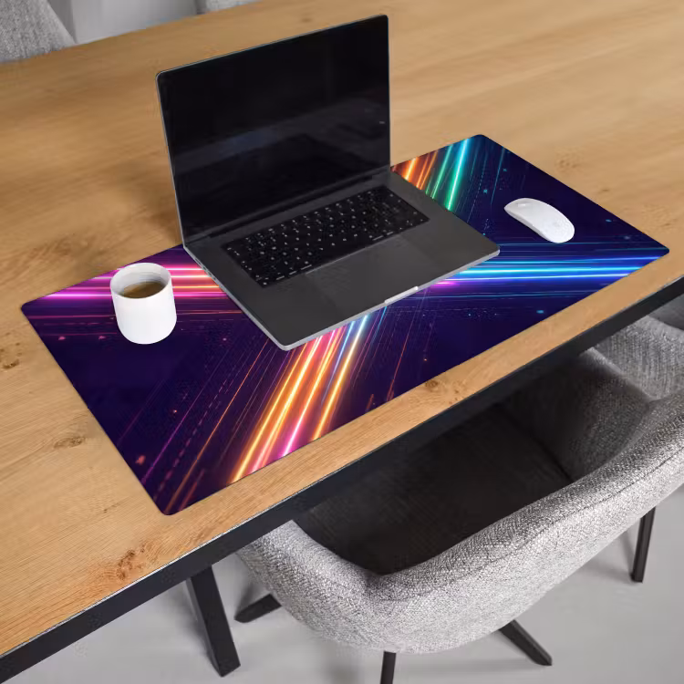 Bureau onderlegger - Kruisen - Lasterstralen - Neon — 3