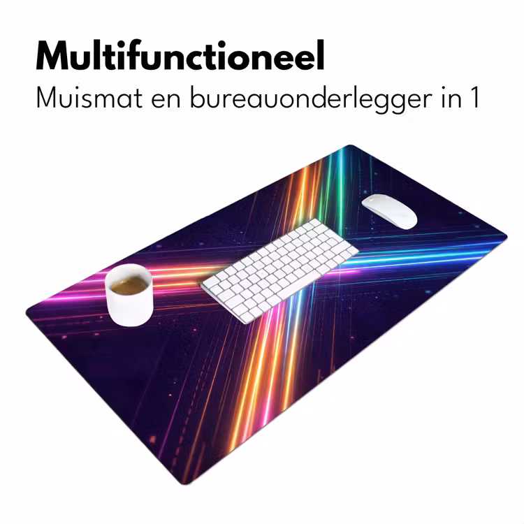 Bureau onderlegger - Kruisen - Lasterstralen - Neon — 7