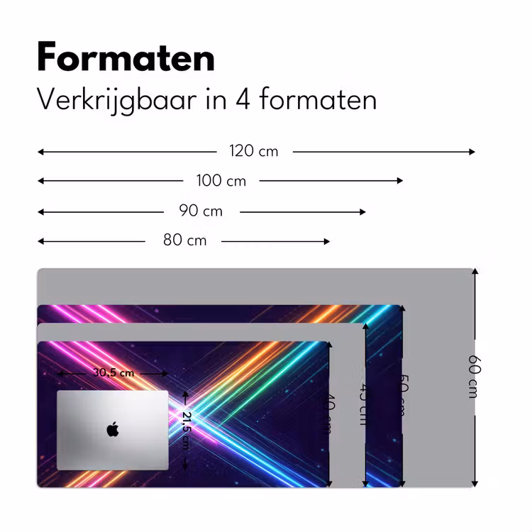 Bureau onderlegger - Kruisen - Lasterstralen - Neon — 8