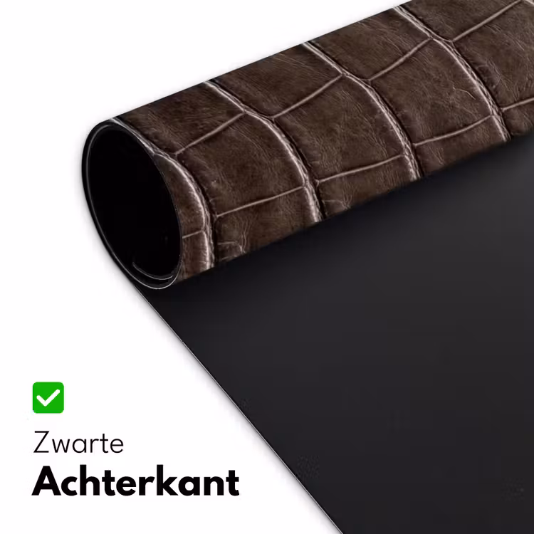 Bureau onderlegger - Leer - Krokodil - Mat — 5