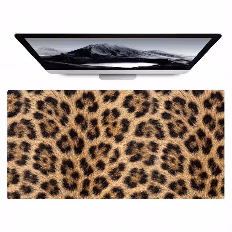 Bureau onderlegger - Luipaard - Vacht - Klassiek - Bruin — 1