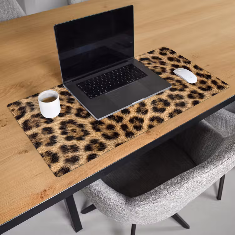 Bureau onderlegger - Luipaard - Vacht - Klassiek - Bruin — 3