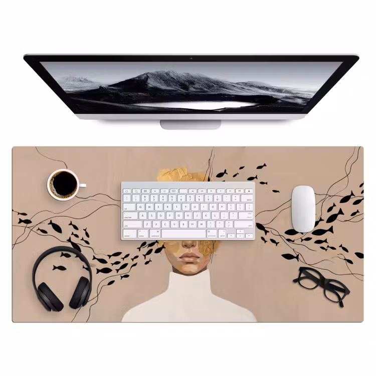 Bureau onderlegger - Modern - Vrouw - Goud — 4