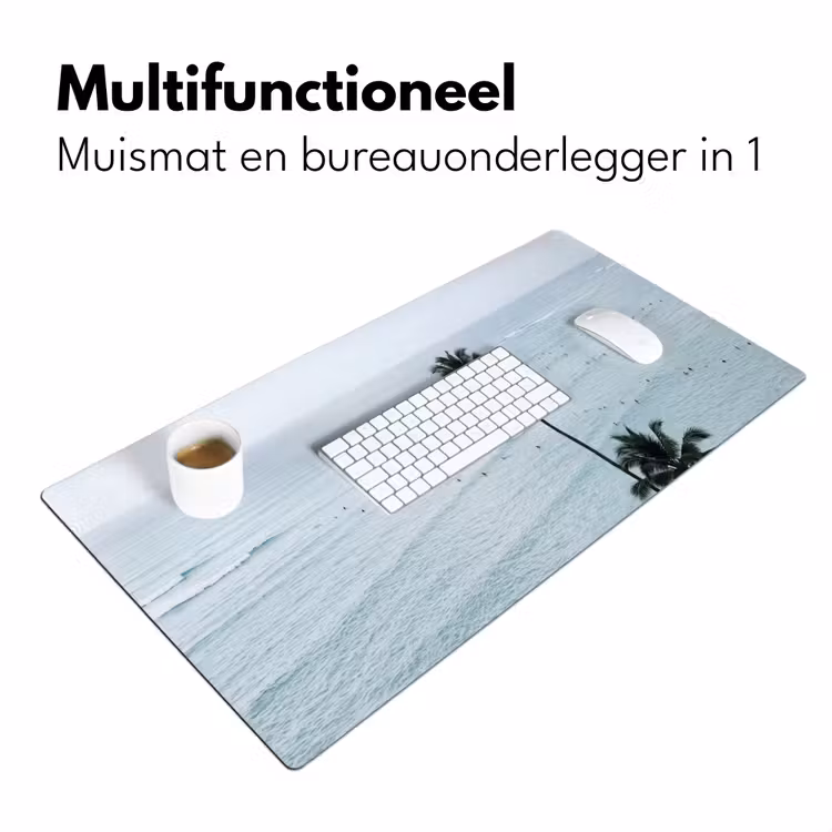 Bureau onderlegger - Oceaan - Palmbomen - Surfers — 7
