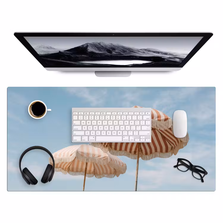 Bureau onderlegger - Parasol - Lucht - Rood — 4