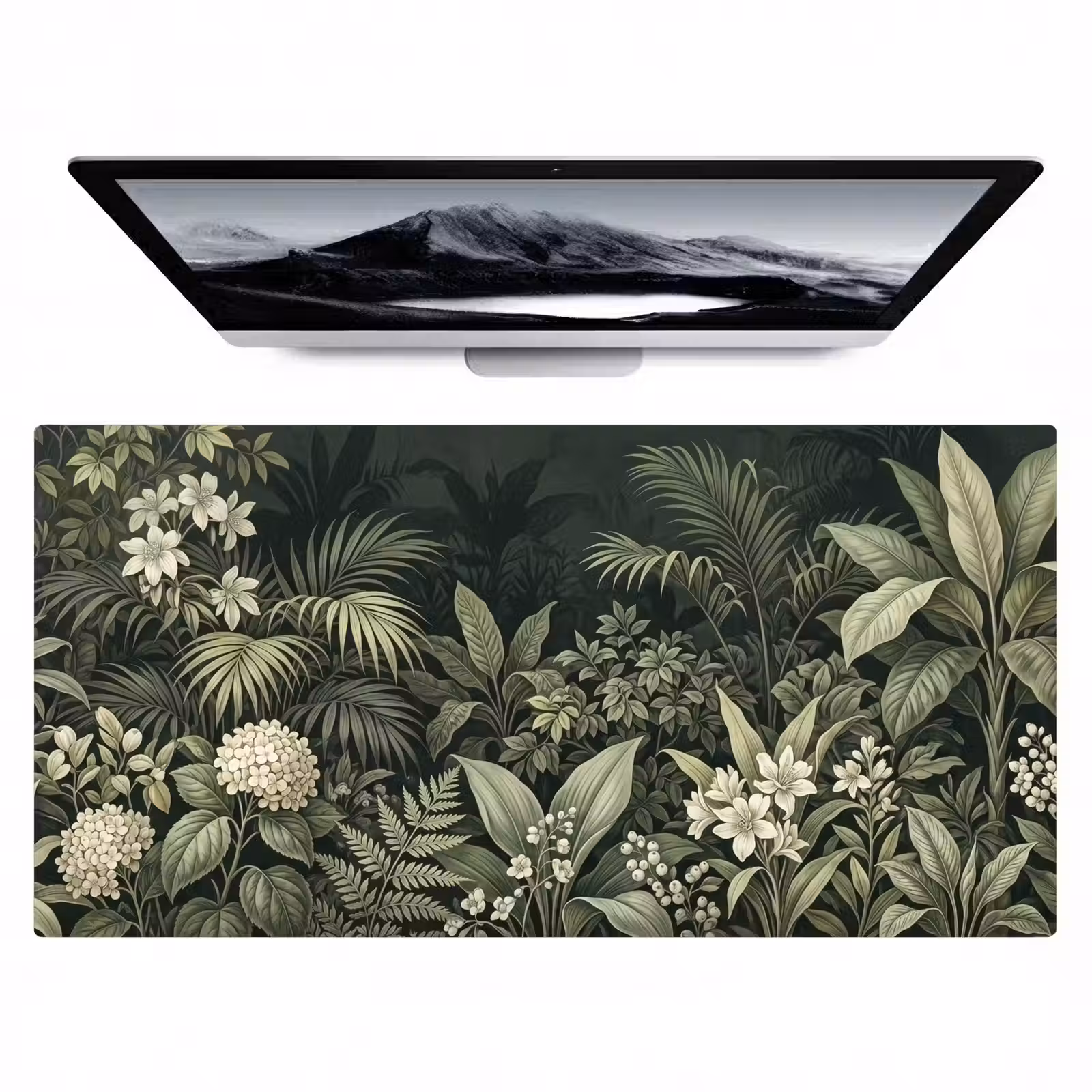 Bureau onderlegger - Jungle - Bladeren - Botanisch - Groen — 1