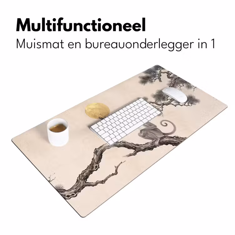 Bureau onderlegger - Aap - Maan - Goud — 7