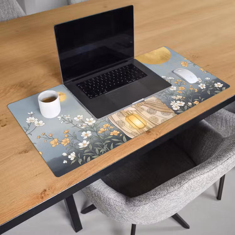 Bureau onderlegger - Aziatisch - Vrouw - Kimono — 3