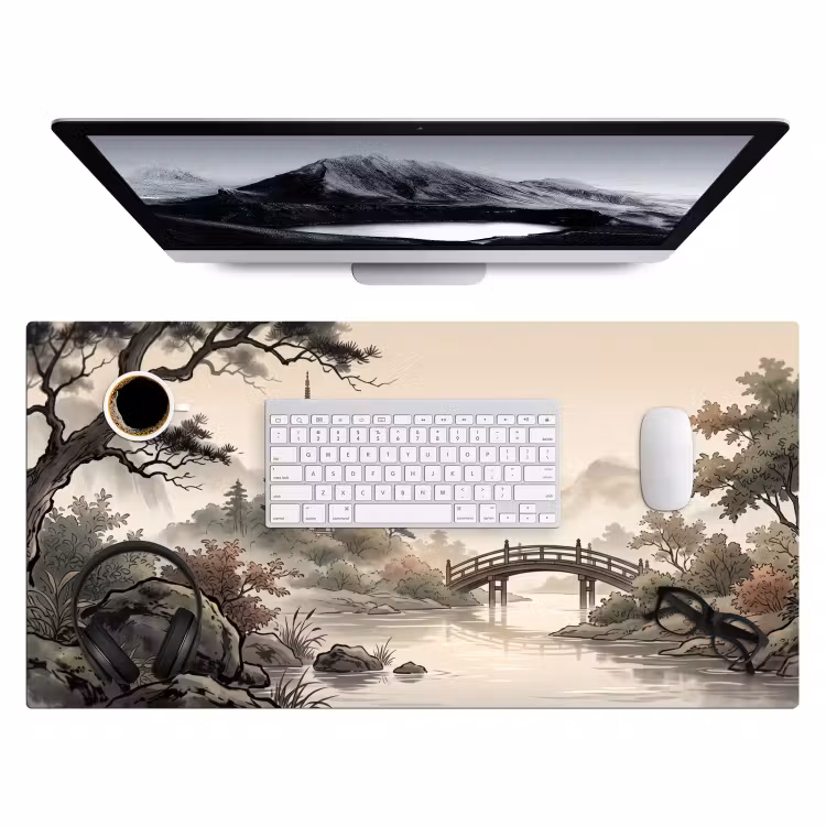 Bureau onderlegger - Azië - Landschap - Kleurrijk — 4