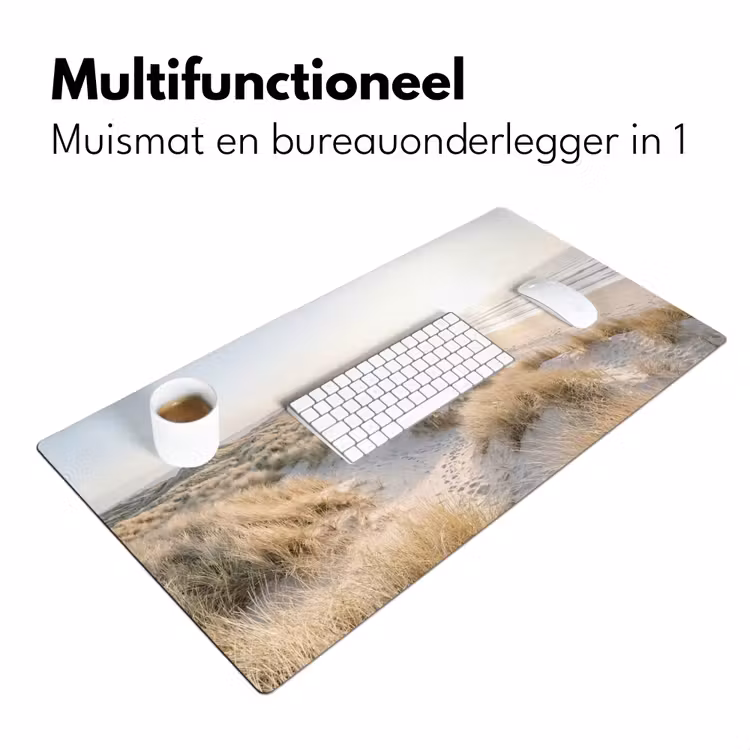 Bureau onderlegger - Duinen - Strand - Beige — 7