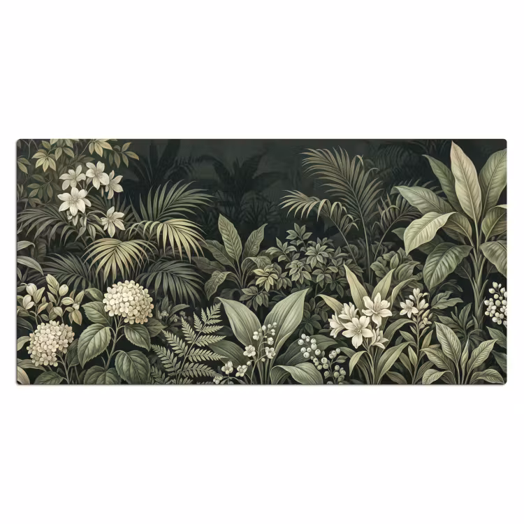 Bureau onderlegger - Jungle - Bladeren - Botanisch - Groen — 2