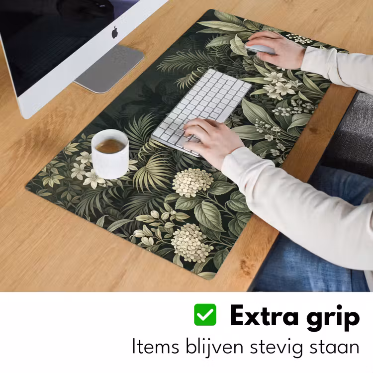 Bureau onderlegger - Jungle - Bladeren - Botanisch - Groen — 6