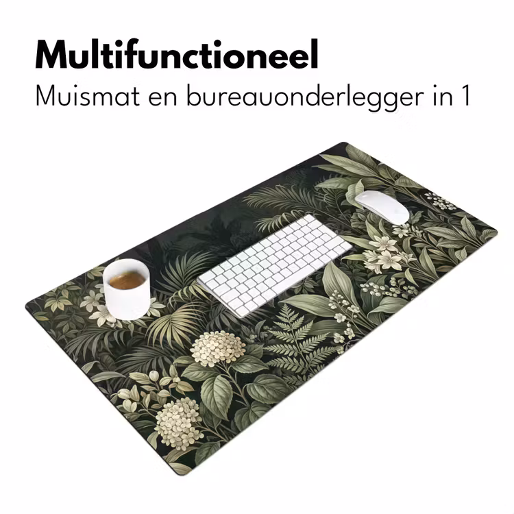 Bureau onderlegger - Jungle - Bladeren - Botanisch - Groen — 7