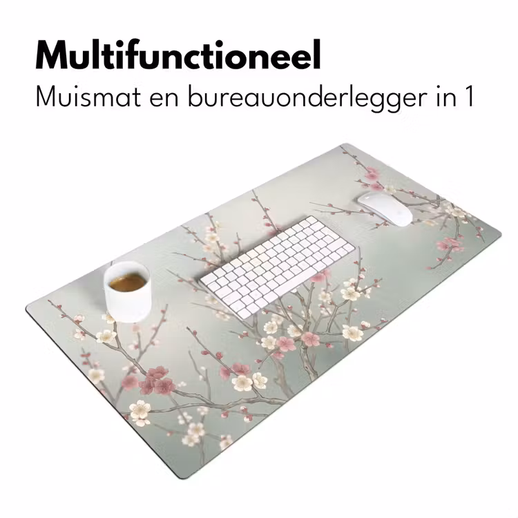 Bureau onderlegger - Kersen - Bloesem - Groen — 7