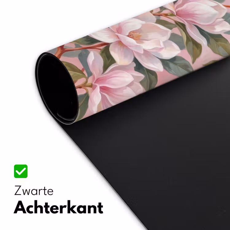 Bureau onderlegger - Magnolia's - Patroon - Roze — 5