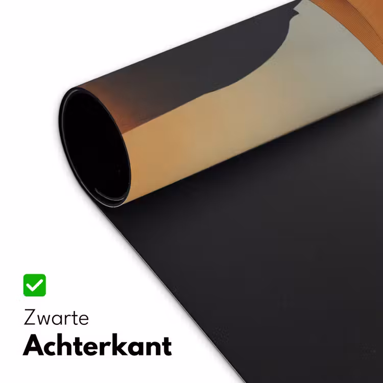 Bureau onderlegger - Minimalistisch - Silhouet - Oranje — 5