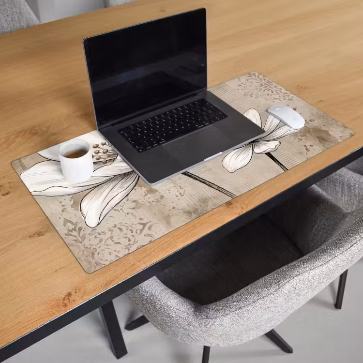 Bureau onderlegger - Modern - Design - Wit — 3
