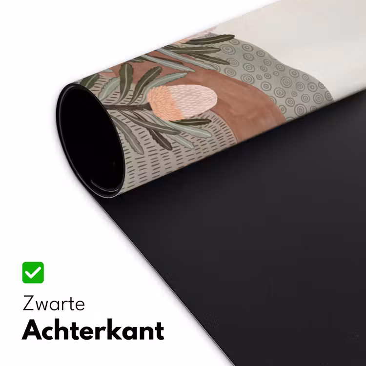 Bureau onderlegger - Modern - Heuvels - Terracotta — 5