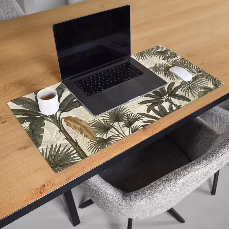 Bureau onderlegger - Papagaaien - Jungle - Tropisch - Green — 3