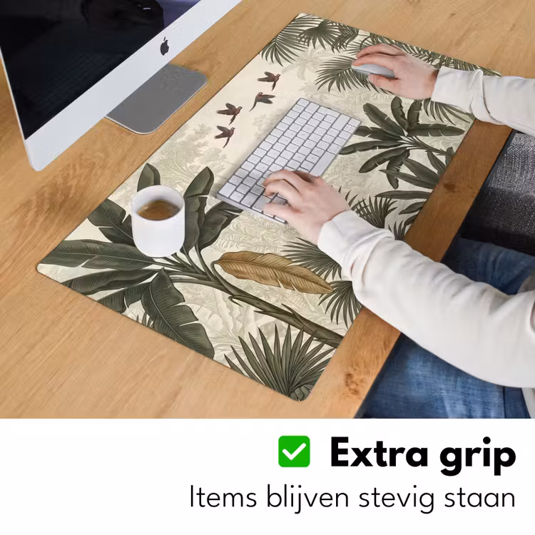 Bureau onderlegger - Papagaaien - Jungle - Tropisch - Green — 6