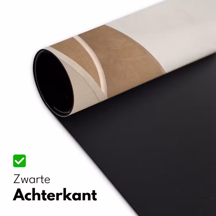Bureau onderlegger - Abstract - Golven - Modern - Beige — 5