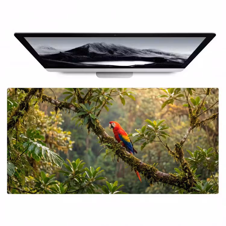 Bureau onderlegger - Ara - Jungle - Rood — 1