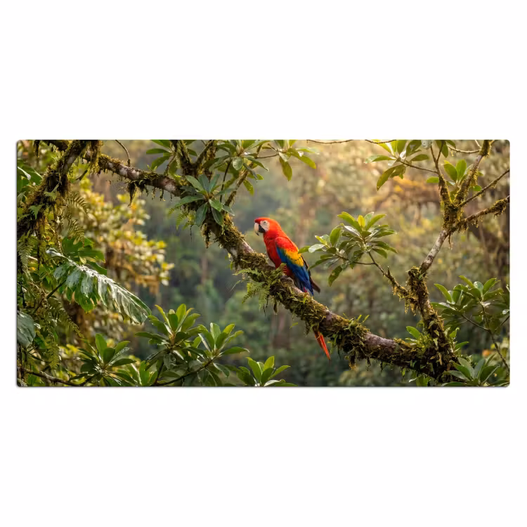 Bureau onderlegger - Ara - Jungle - Rood — 2