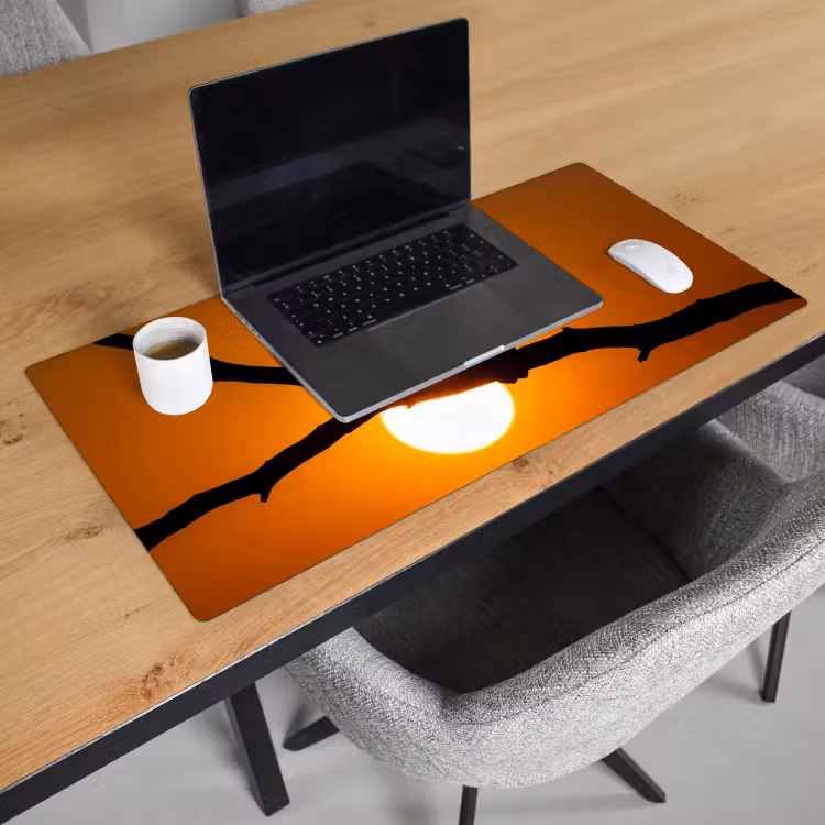 Bureau onderlegger - Gier - Tak - Zon - Oranje — 3