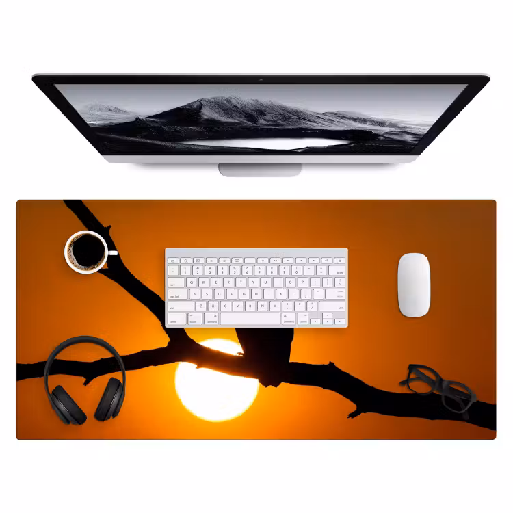 Bureau onderlegger - Gier - Tak - Zon - Oranje — 4
