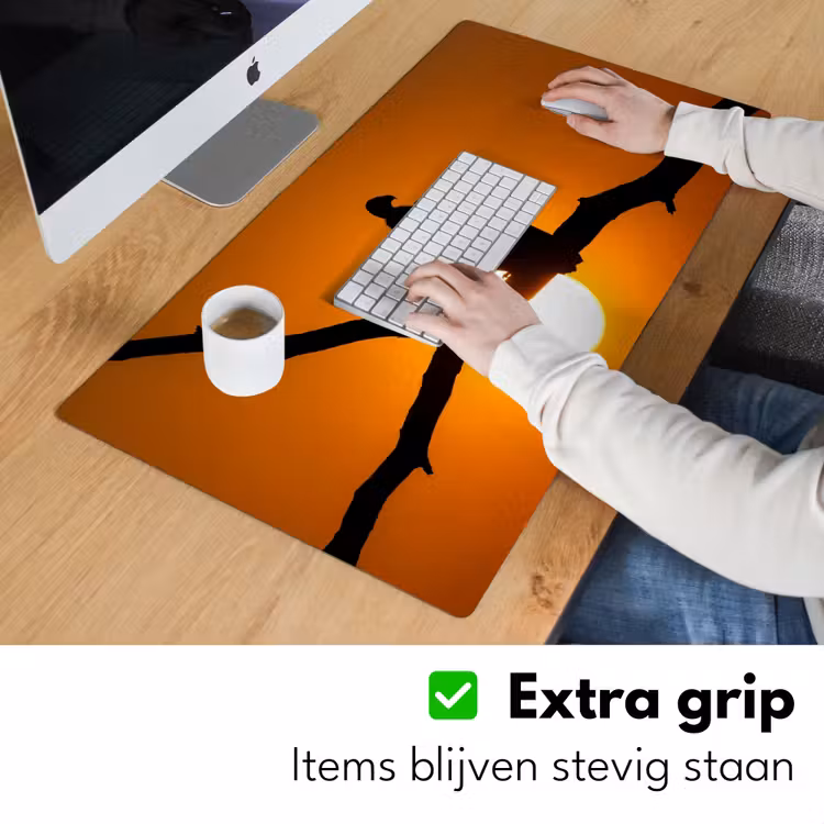 Bureau onderlegger - Gier - Tak - Zon - Oranje — 6