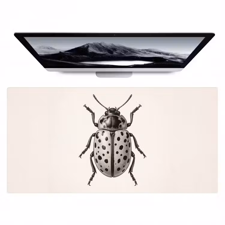 Bureau onderlegger - Kever - Insect - Vintage — 1