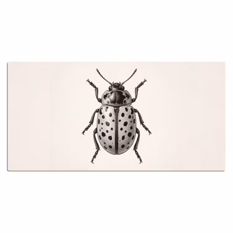 Bureau onderlegger - Kever - Insect - Vintage — 2