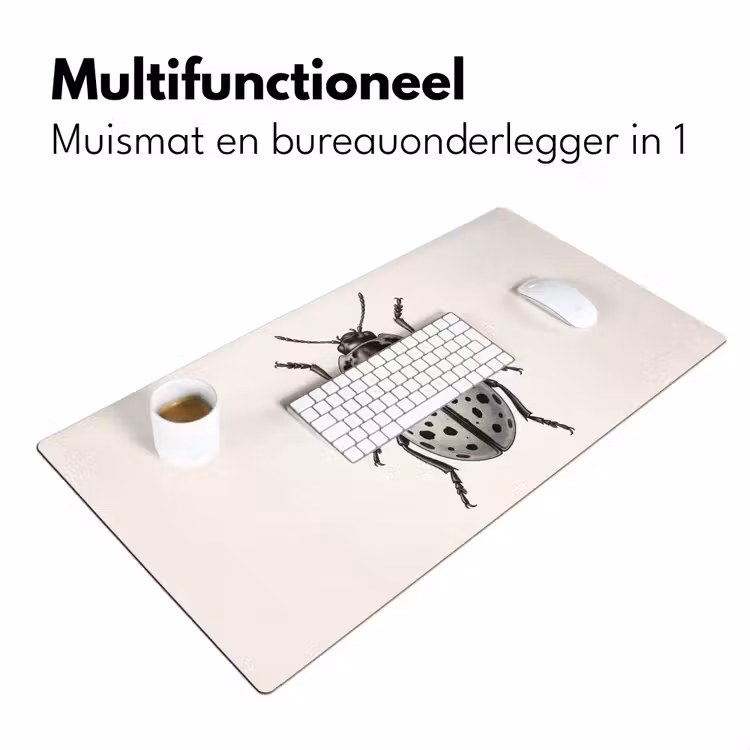 Bureau onderlegger - Kever - Insect - Vintage — 7