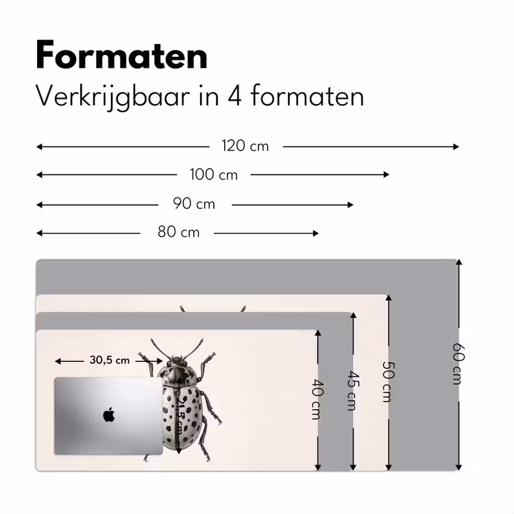 Bureau onderlegger - Kever - Insect - Vintage — 8