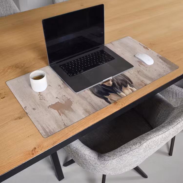 Bureau onderlegger - Koe - Portret - Dieren - Modern — 3