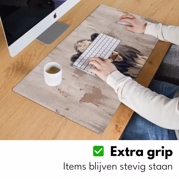 Bureau onderlegger - Koe - Portret - Dieren - Modern — 6