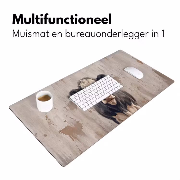 Bureau onderlegger - Koe - Portret - Dieren - Modern — 7