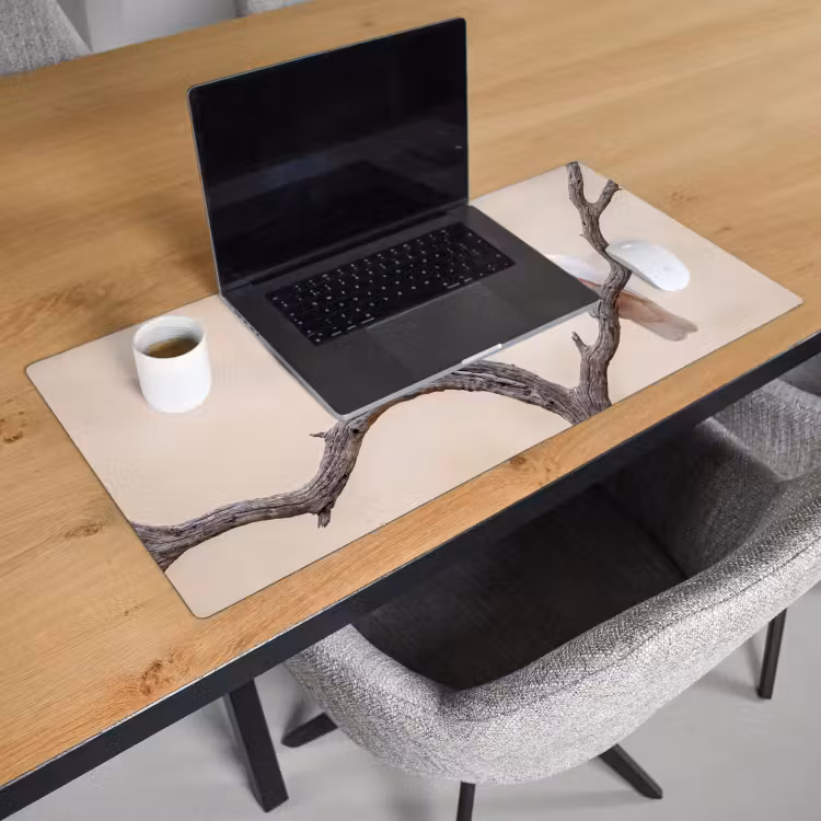 Bureau onderlegger - Papagaai - Tak - Roze — 3