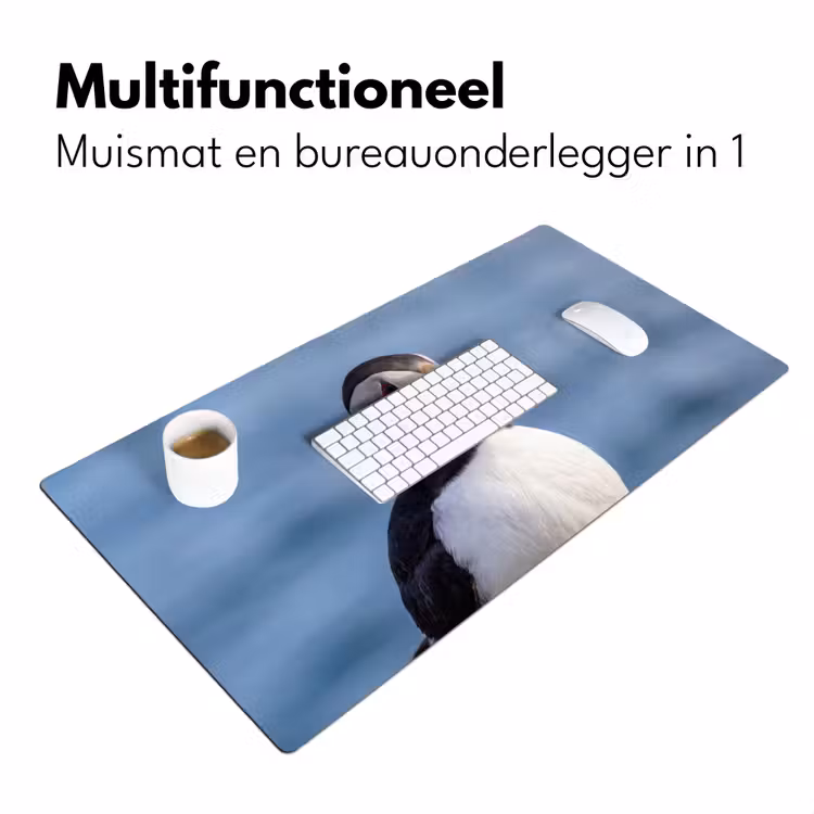 Bureau onderlegger - Papegaaiduiker - Portret - Natuur — 7