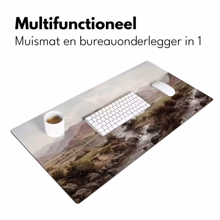 Bureau onderlegger - Berglandschap - Meer - Bergen - Vallei - Klassiek — 7