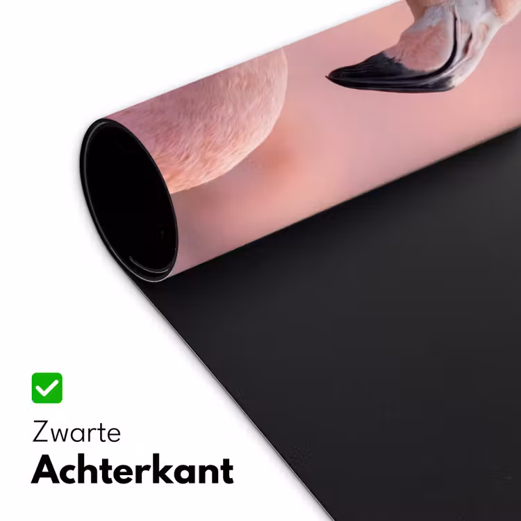 Bureau onderlegger - Flamingo - Portret - Roze — 5
