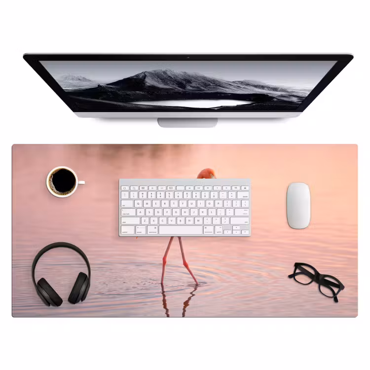 Bureau onderlegger - Flamingo - Water - Roze — 4