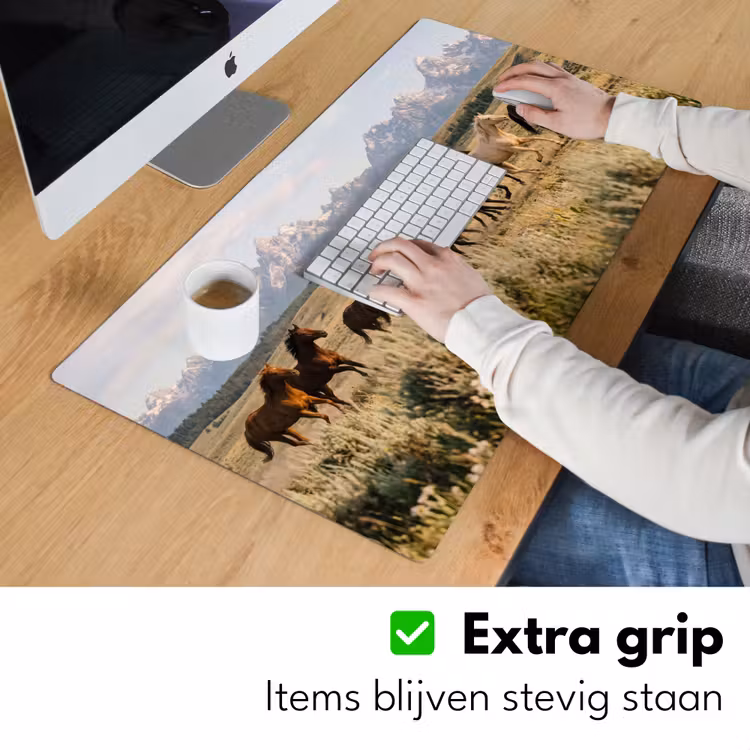 Bureau onderlegger - Paarden - Kudde - Bergen - Vrijheid - Wild — 6