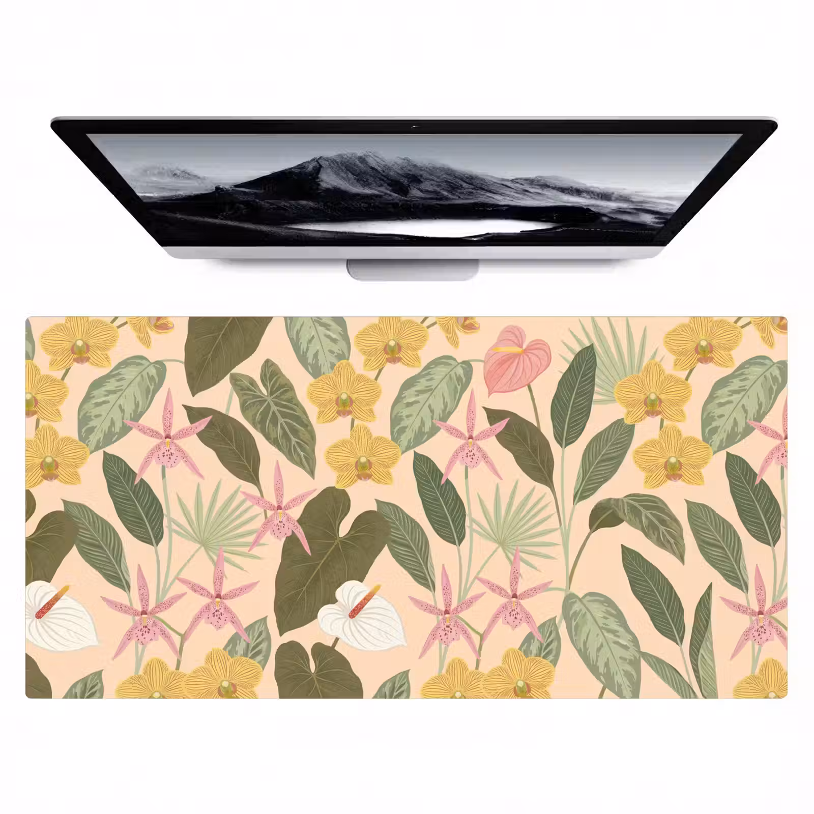 Bureau onderlegger - Patroon - Bloemen - Kleurrijk — 1