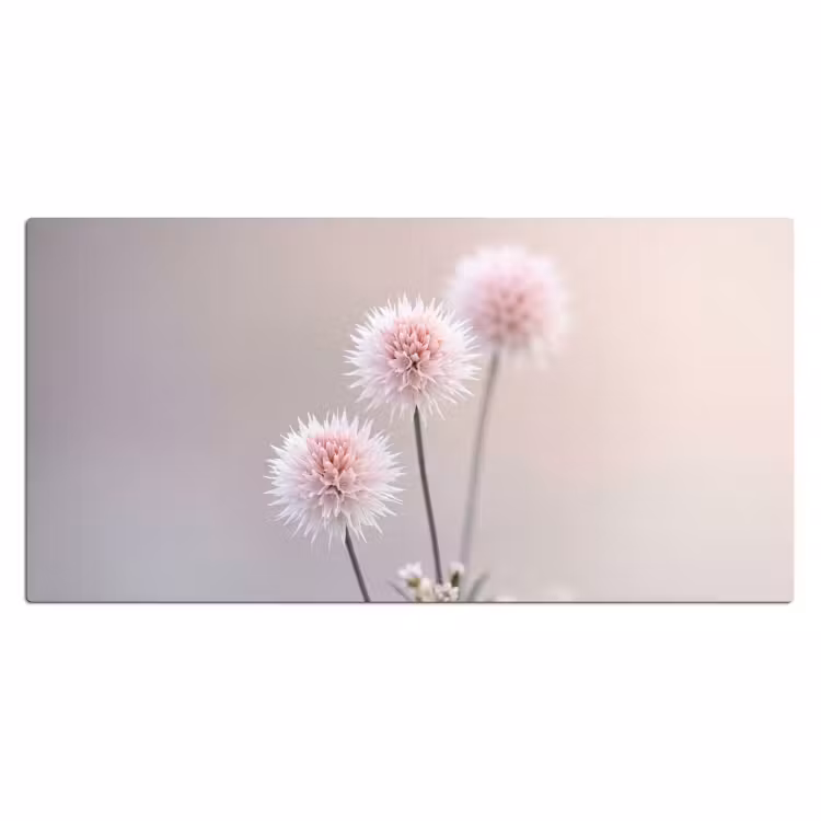 Bureau onderlegger - Bloemen - Bollen - Roze — 2