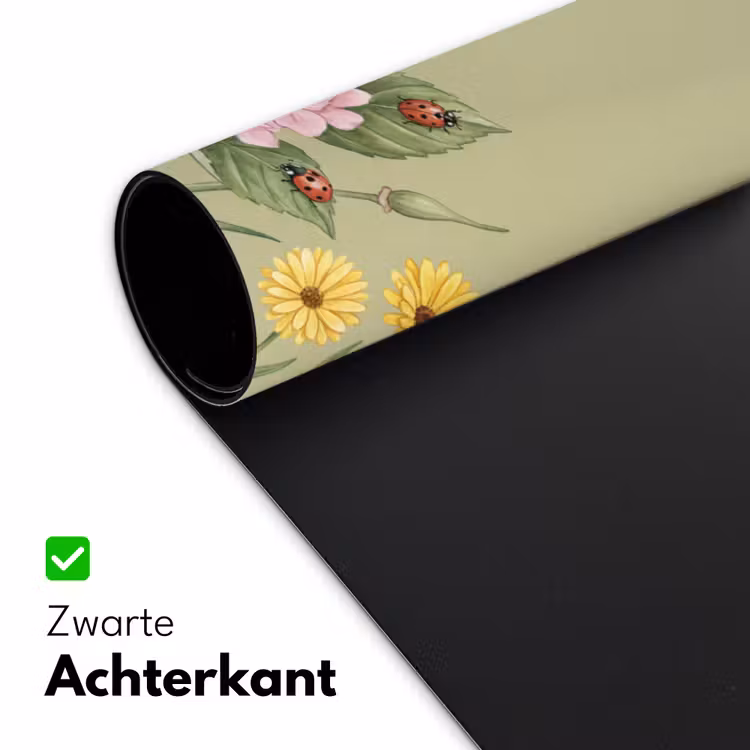 Bureau onderlegger - Botanisch - Bloemen - Kleurrijk — 5