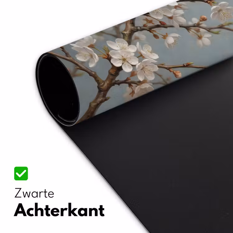Bureau onderlegger - Botanisch - Stilleven - Blauw — 5