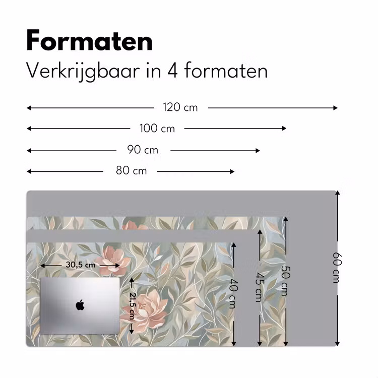 Bureau onderlegger - Elegant - Romantiek - Roze — 8